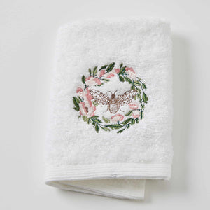 Floral Bee Face Cloth
