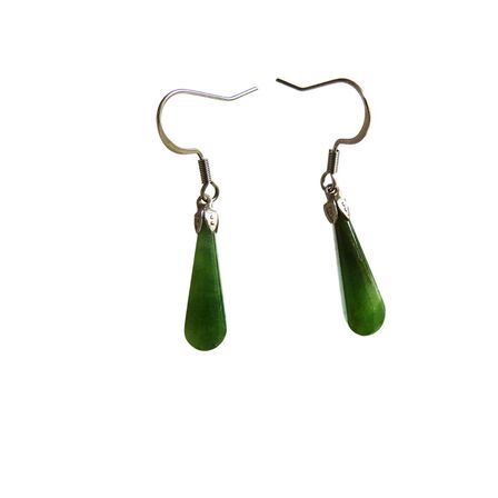 Greenstone Drop Earrings