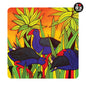 Jo May Individual Acrylic Coaster with Pukeko