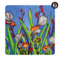 Jo May Individual Acrylic Coaster with Fantails in Flax