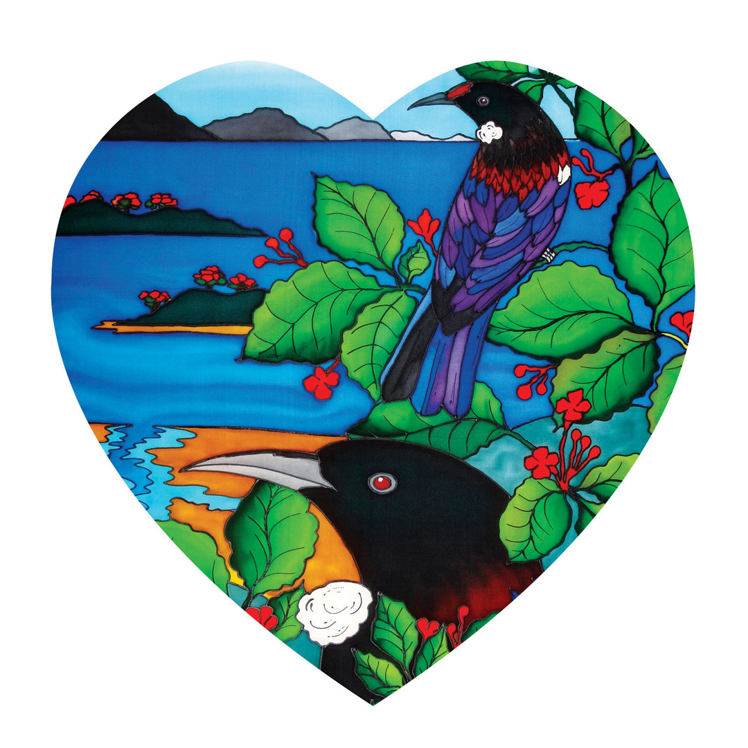Jo May Ceramic Heart Wall Hanging - Tui