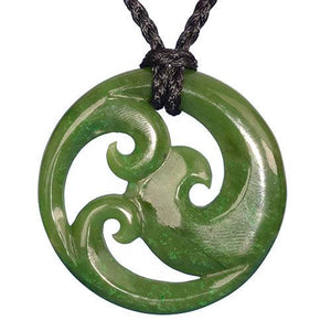 Closed Triple Koru Pendant