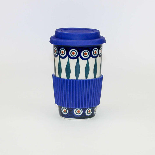 Travel Mug Peacock Eye