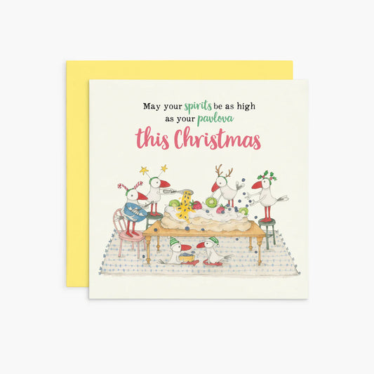 May your spirits be as high - Christmas Card