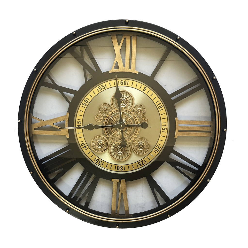 Round Gear Clock