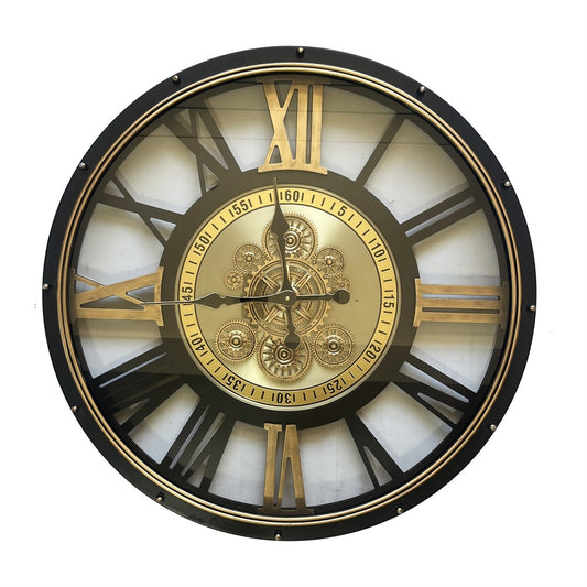 Round Gear Clock