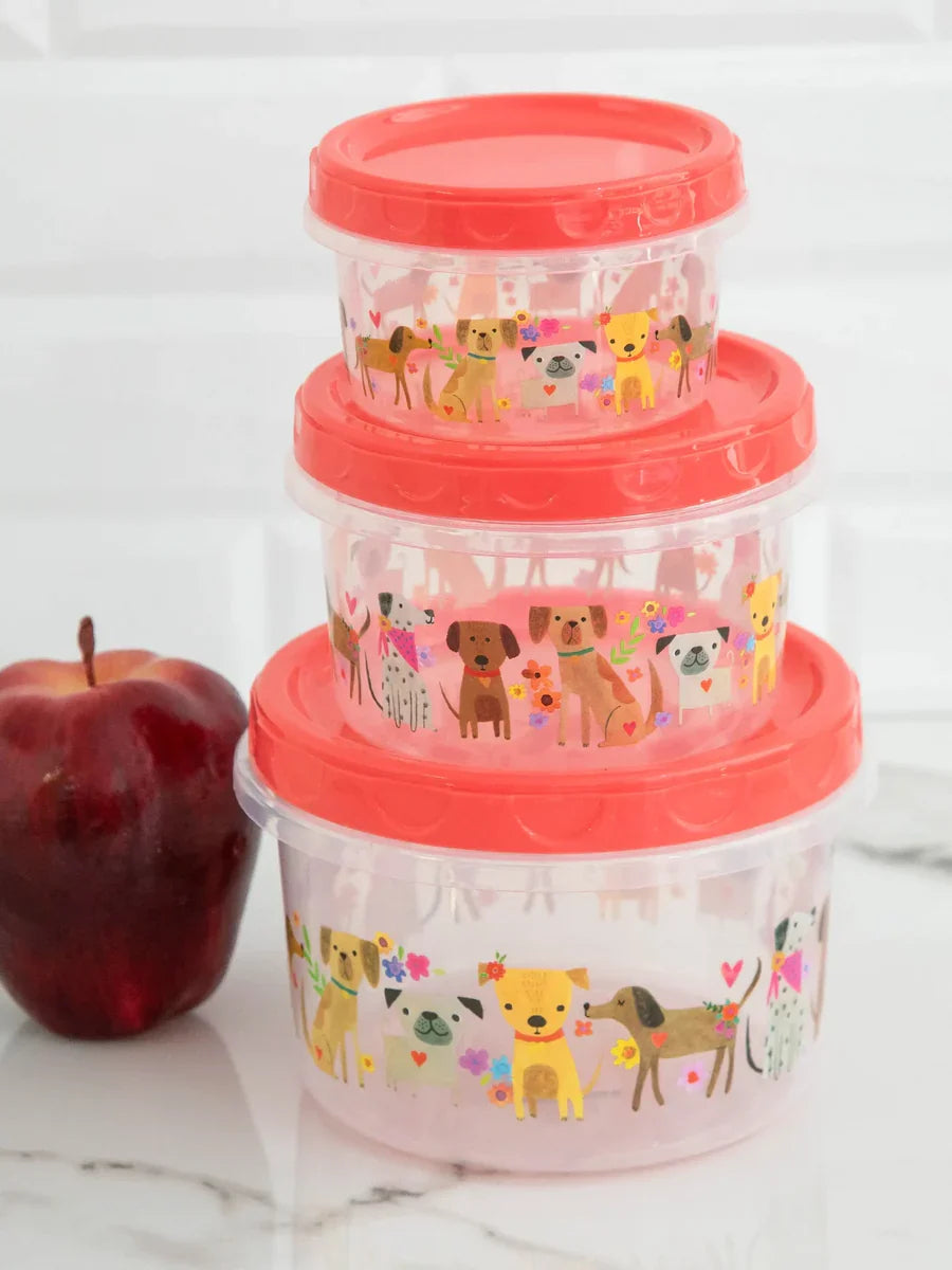 Dog Storage Containers Set 3