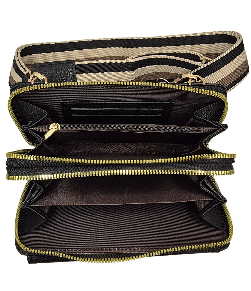 Chic Crossbody Bag Black