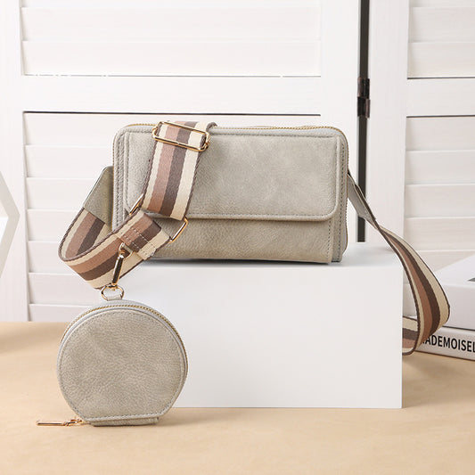 Chic Crossbody Bag Grey