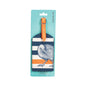 Luggage Tag PU Kiwi Stripe