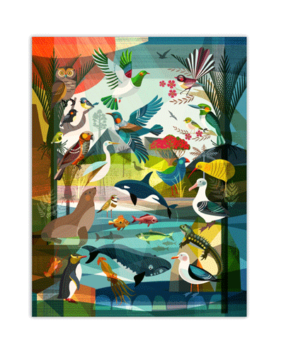 Fabric Pack – Land & Sea
