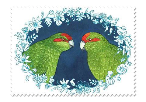 Kakariki Pair - Lens Cloth