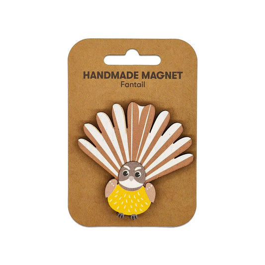 Fantail Wooden Magnet