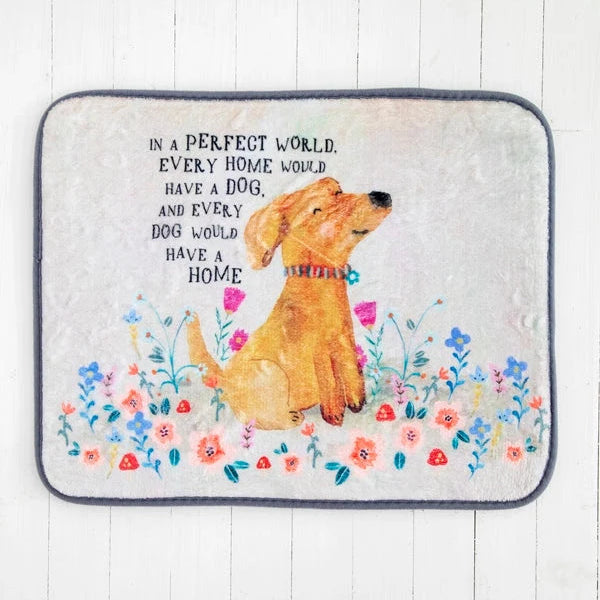Drying Mat: Perfect World Dog