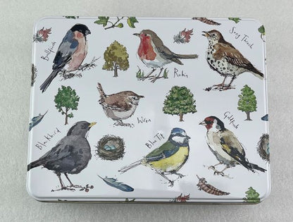 Bird Song Design Biscuit Tin