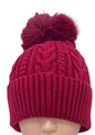 Red Beanie With Pompom