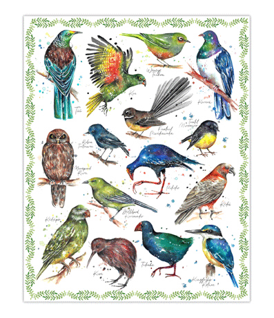 Fabric Pack – NZ Natives