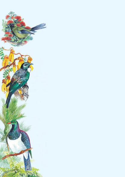 NZ Pigeon, Tui and Bellbird Note Pads