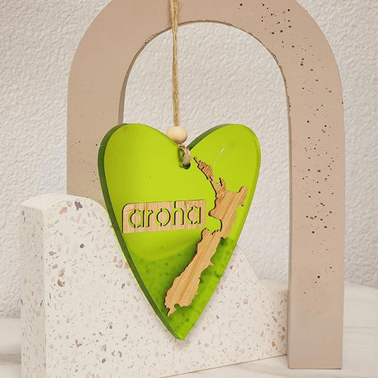 Ornament Heart: Aroha NZ