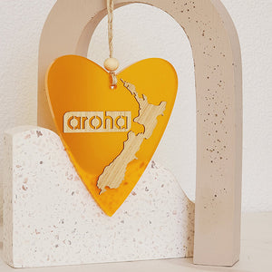 Ornament Heart: Aroha NZ