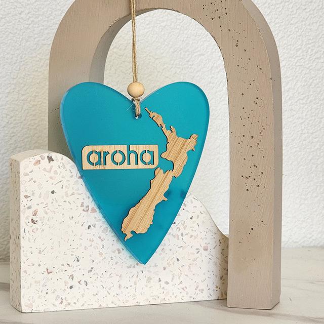 Ornament Heart: Aroha NZ