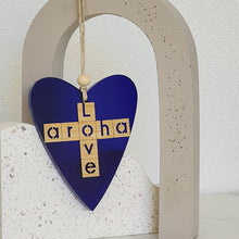 Load image into Gallery viewer, Ornament Heart: Aroha + Love
