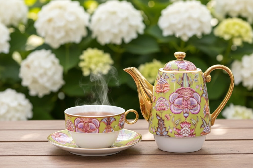 Chartreuse Tea Set