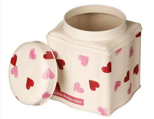 Hearts Tin Caddy