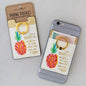 Phone Pocket With Ring Pineapple Life