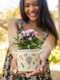 Crock Planter - You Make World
