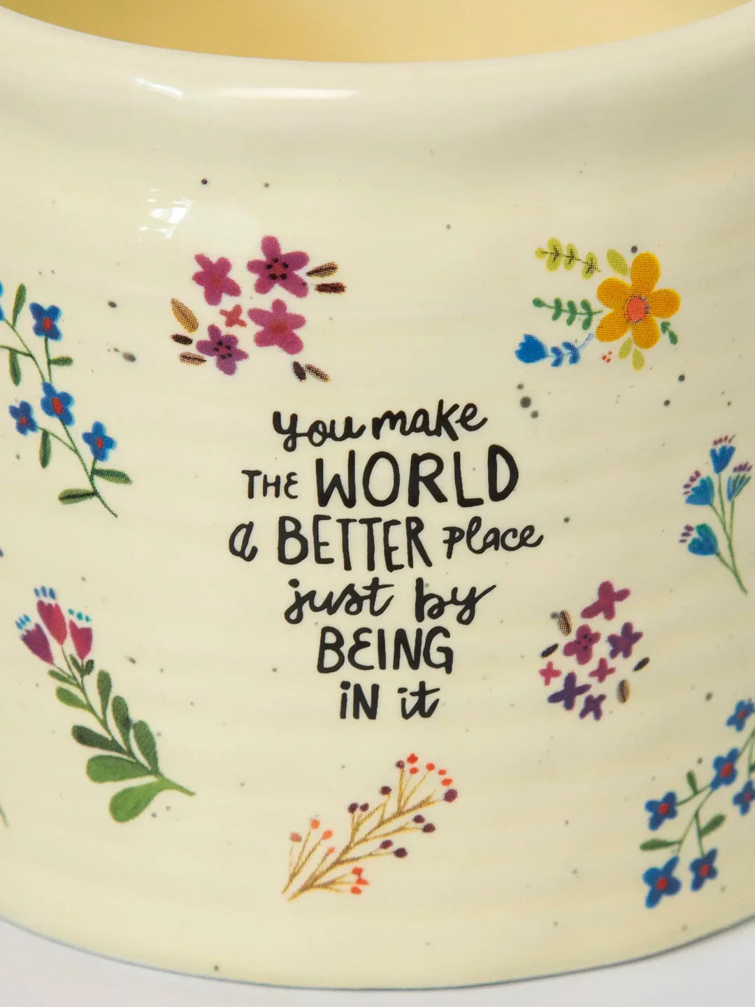 Crock Planter - You Make World