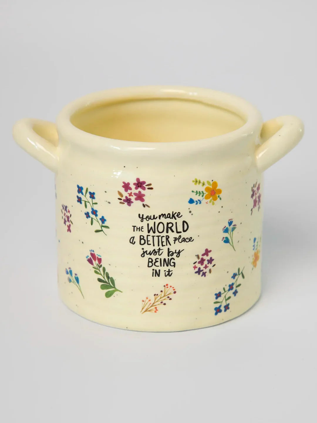 Crock Planter - You Make World