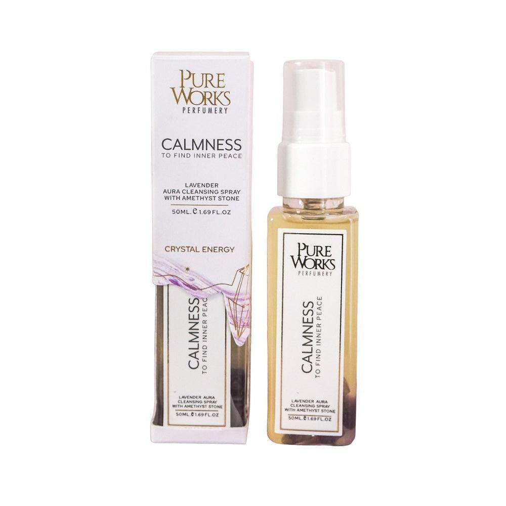 Calmness Lavender with Amethyst Aura Energy Cleansing Spray 50ml