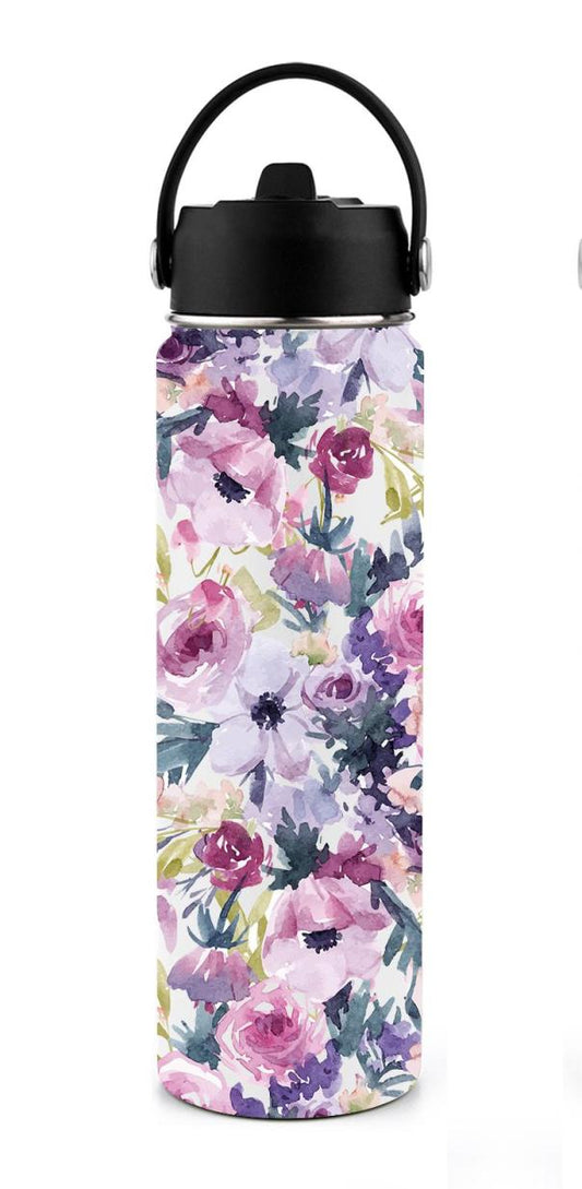 Water Bottle - Peonie Rose