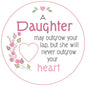 Daughter Piece of My Heart Magnet