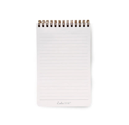 Butterfly Top Spiral Reporter Notepad