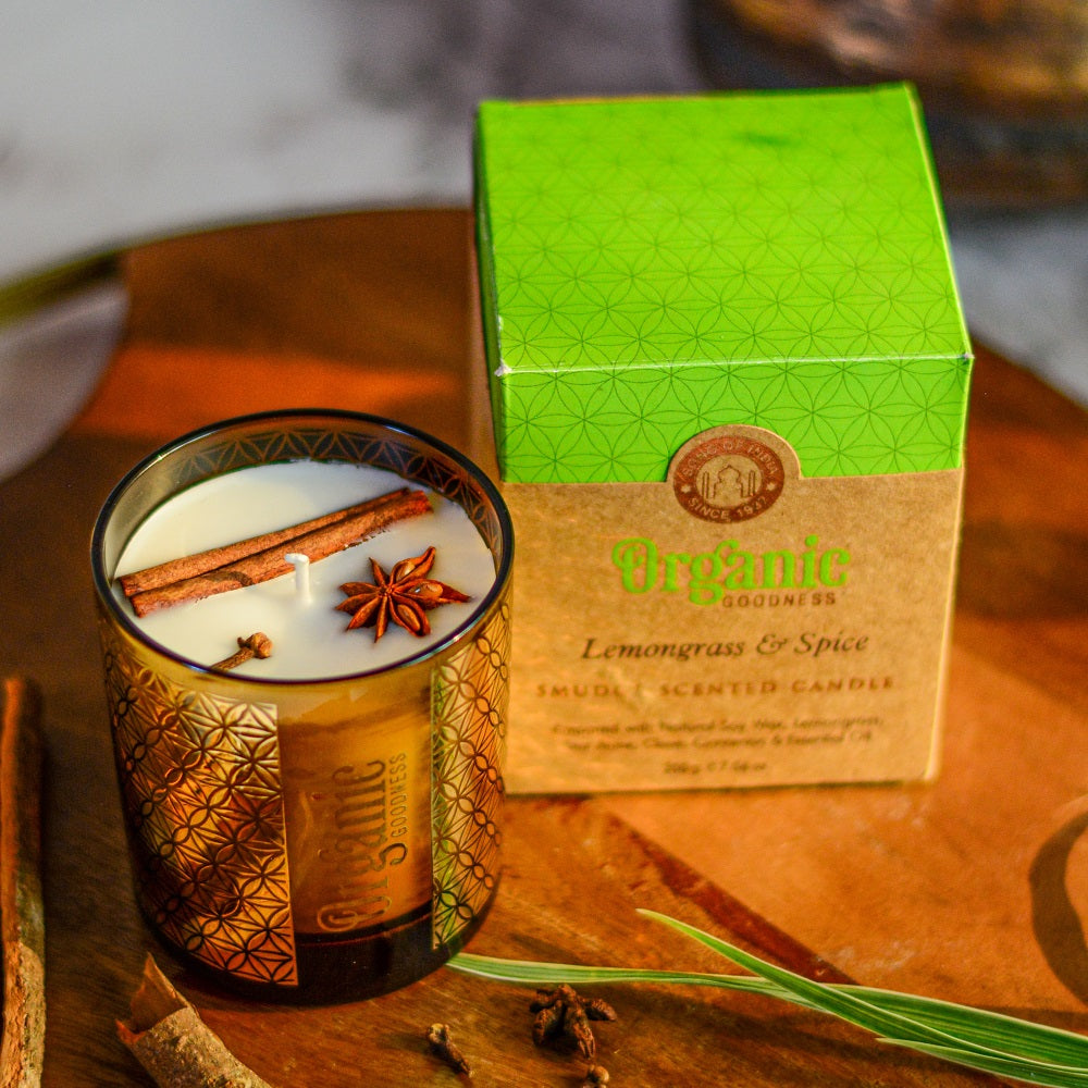 Candle Lemongrass & Spice Organic Goodness