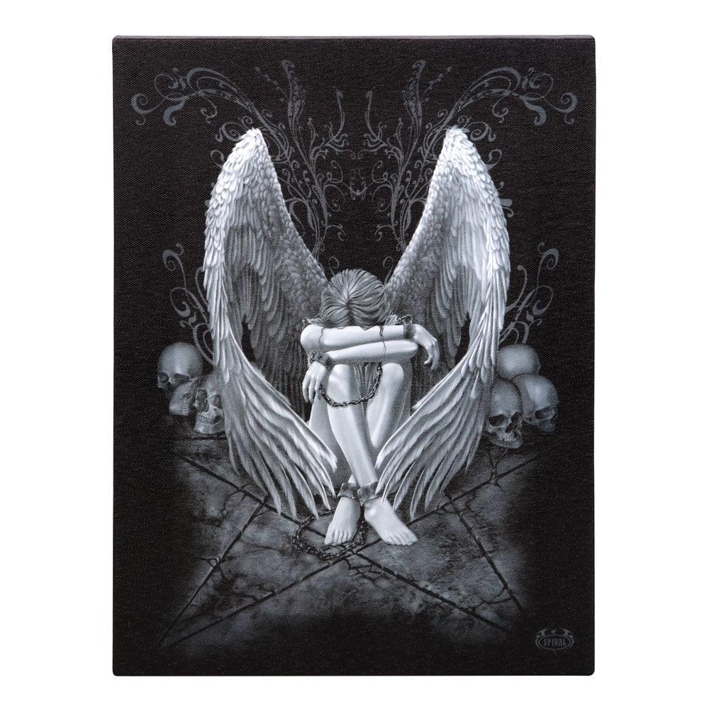 Enslaved Angel Canvas Plaque by Spiral Direct