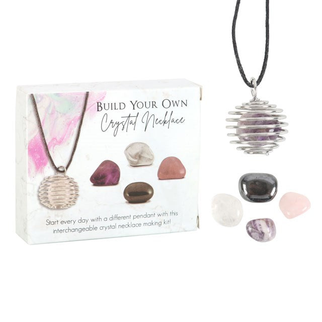 Build Your Own Crystal Necklace Kit Gift Set
