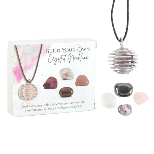 Build Your Own Crystal Necklace Kit Gift Set