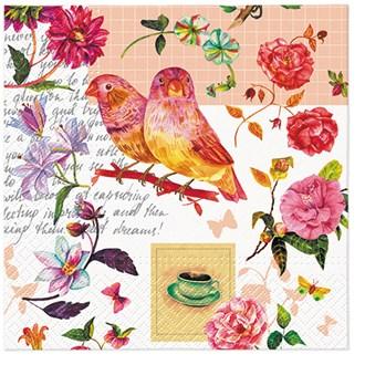 Floral Poetry napkins