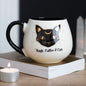 Magic, Coffee & Cats Ceramic Rounded Mu