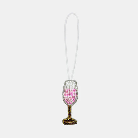 Hanging Rose Cocktail Glass