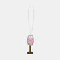 Hanging Rose Cocktail Glass