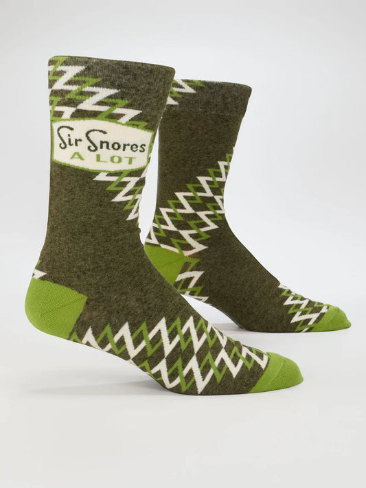 Men's Socks - Sir Snores A Lot