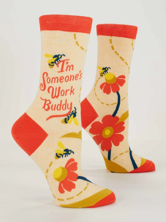Women's Socks - I'm Someone's Work Buddy