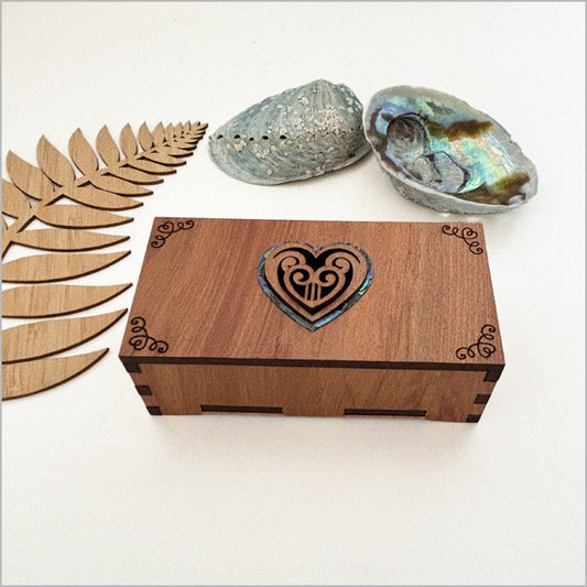 Trinket Box: Koru Heart
