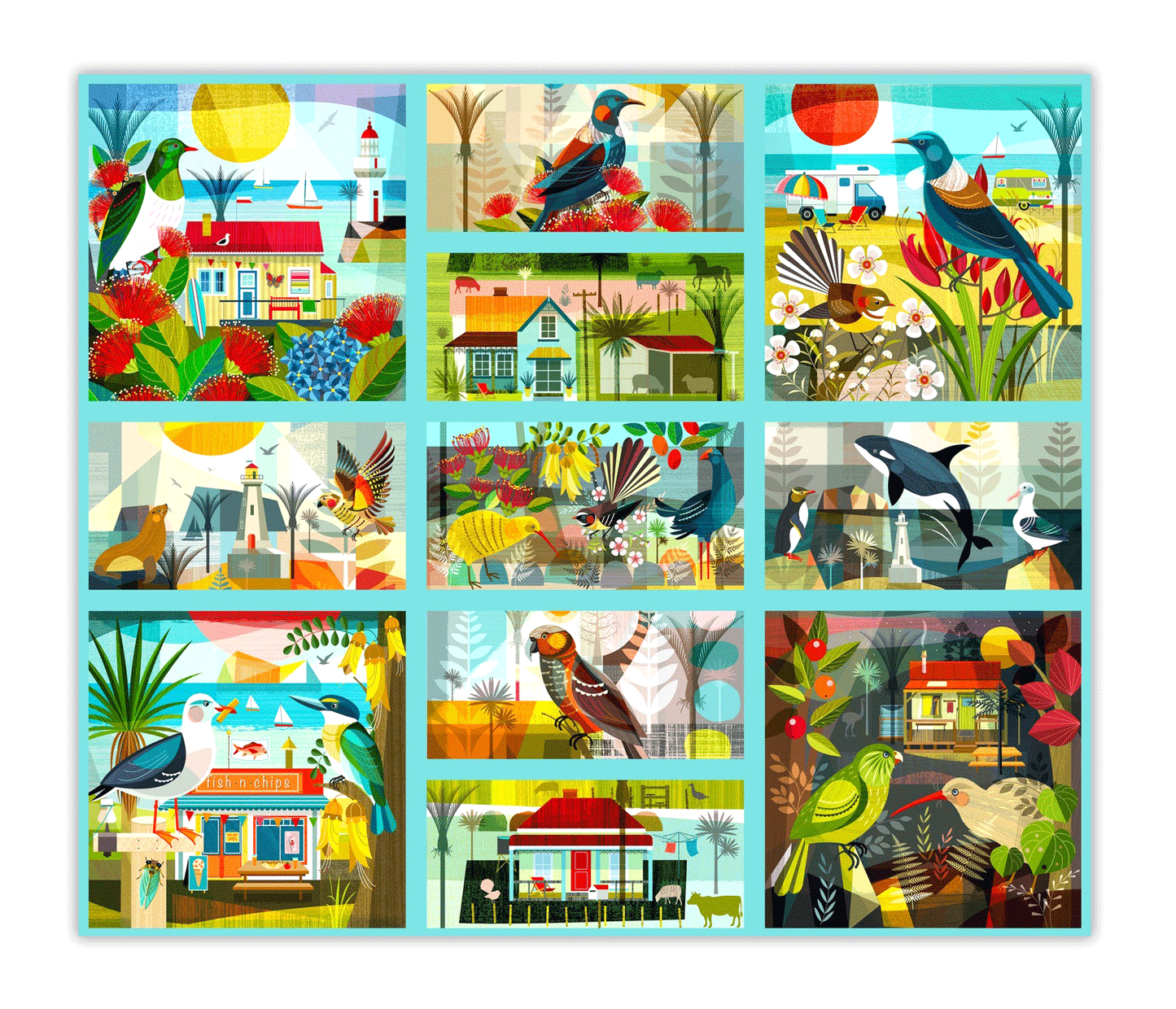Fabric Pack – Summer Playground