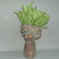 Bronze Boy Head Planter