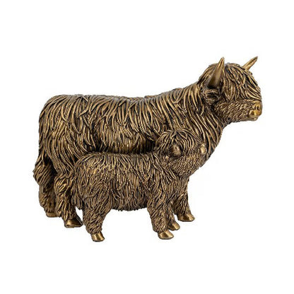 Highland Cattle & Calf